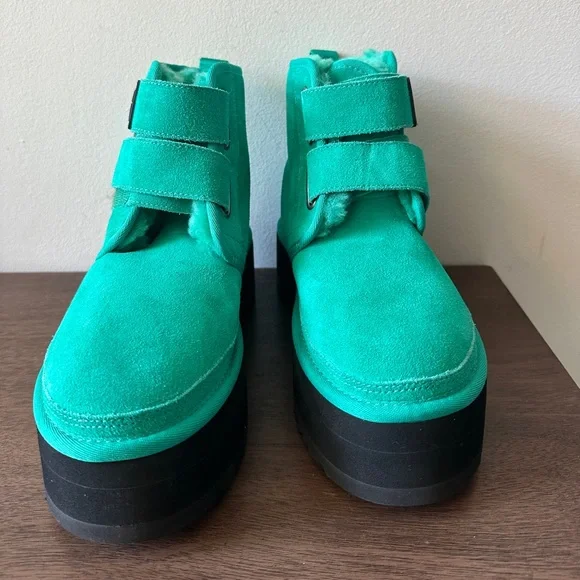 UGG NUEMEL platform boot green - Picture 2 of 8